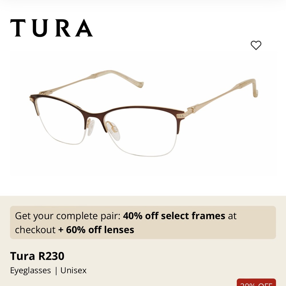 Tura Eyeglasses Frame - Picture 8 of 8